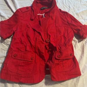 Prima Donna Bold Red Utility Jacket